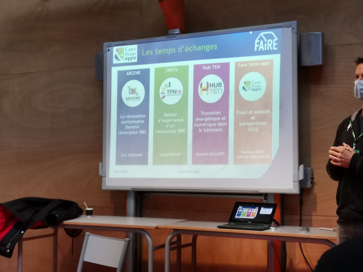 La rénovation énergétique des bâtiments au cœur des Assises de la Transition de <a href="/CauxSeineAgglo/">Caux Seine agglo</a>.
Le <a href="/hub_ten/">Hub TEN</a> accompagne les Maîtrises d'ouvrages Publiques et Privées dans leurs actions d'améliorations énergetiques.
#transitionenergetique