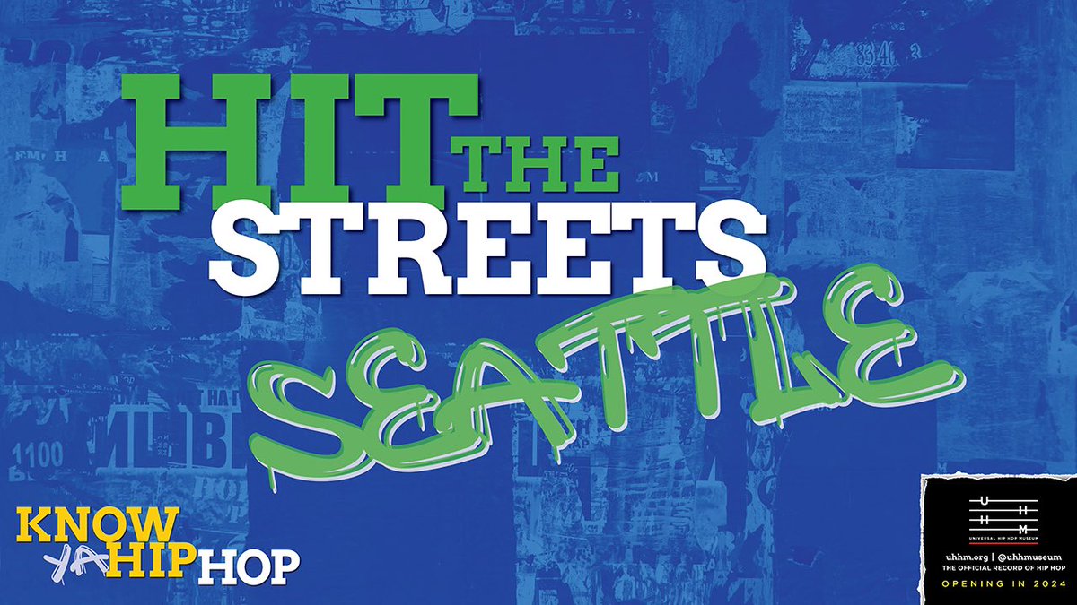 thhmuseum's tweet photo. The UHHM are hitting the streets &amp; are asking the public questions 2 see if they know their Hip Hop 💯 We head to Seattle first with Marshall Hugh &amp; we are asking, Name a dance move that you learned from a Hip Hop Song. 
Share your feedback in the comments
https://t.co/qUEA6mem2y https://t.co/bRuUbGavJm