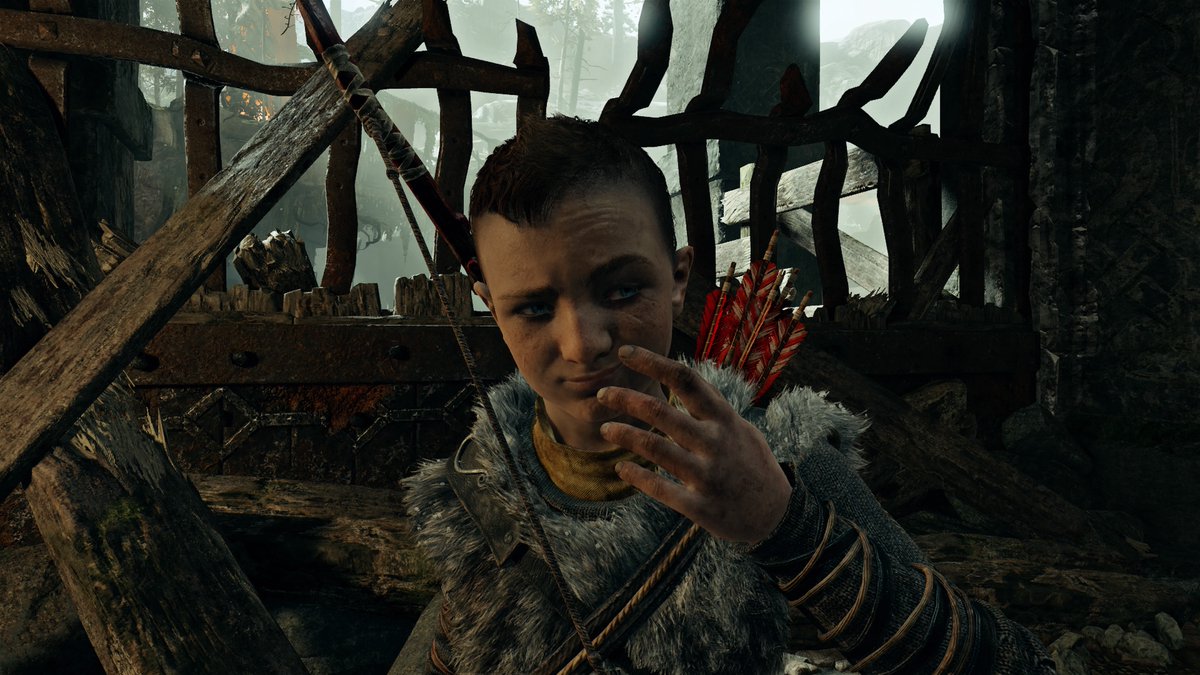 Rustikz_'s tweet photo. this face... #GodofWar #PS4share https://t.co/UUfPJeEtxa