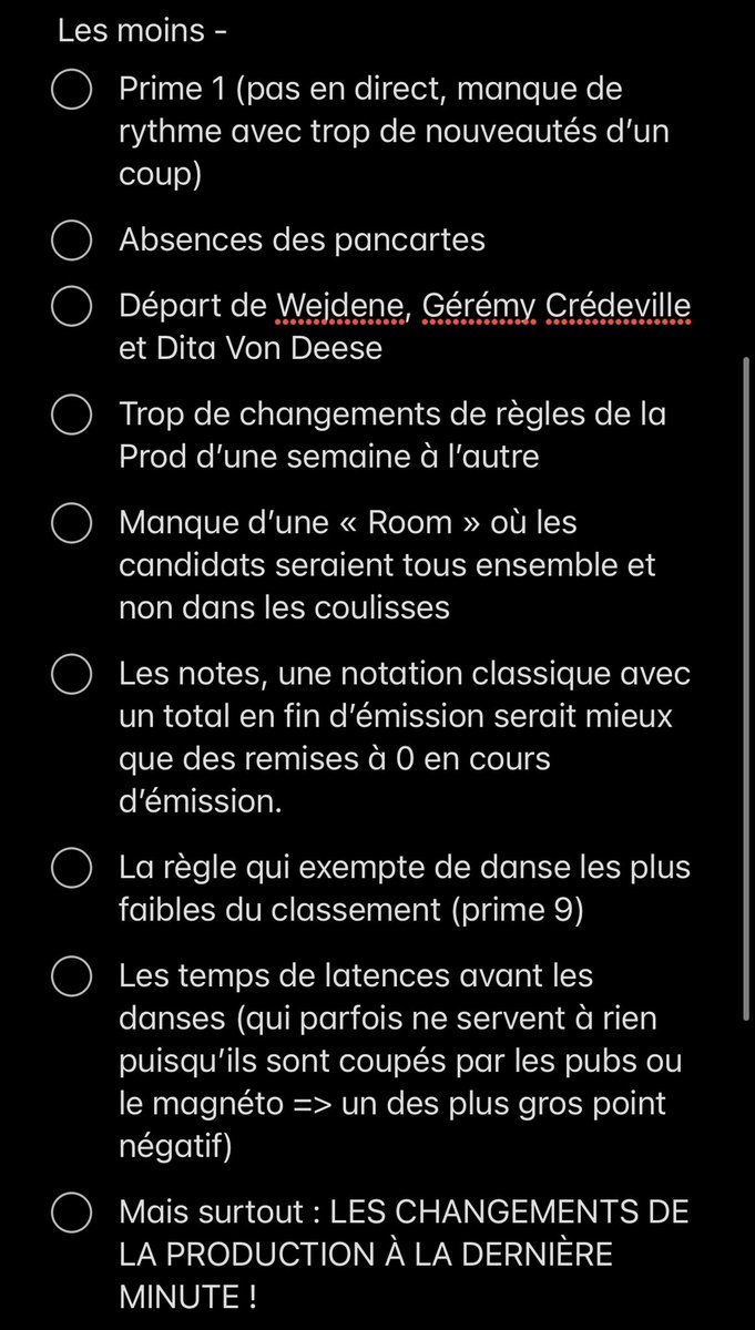 Les + et les - de #DALS saison 11  <a href="/LeChrisMarques/">Chris Marques</a>  #DALS11