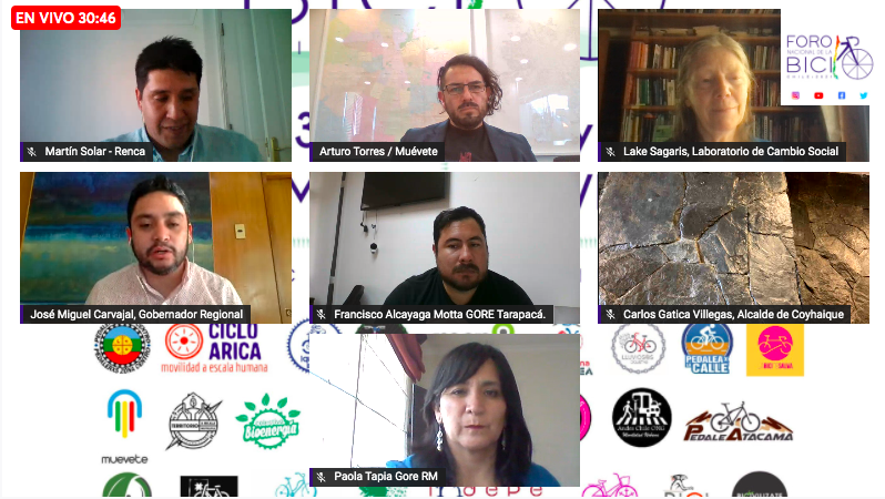 ForoBiciChile21's tweet image. 🔴 ¡Comenzamos! 
Ya estamos en la segunda tanda del #ForoBiciChile2021  e iniciamos con el Panel de Políticas Públicas y Ciudades Inclusivas.

Puedes verlo EN VIVO a través de nuestro Facebook o en Youtube.
youtube.com/watch?v=8Id0yp…