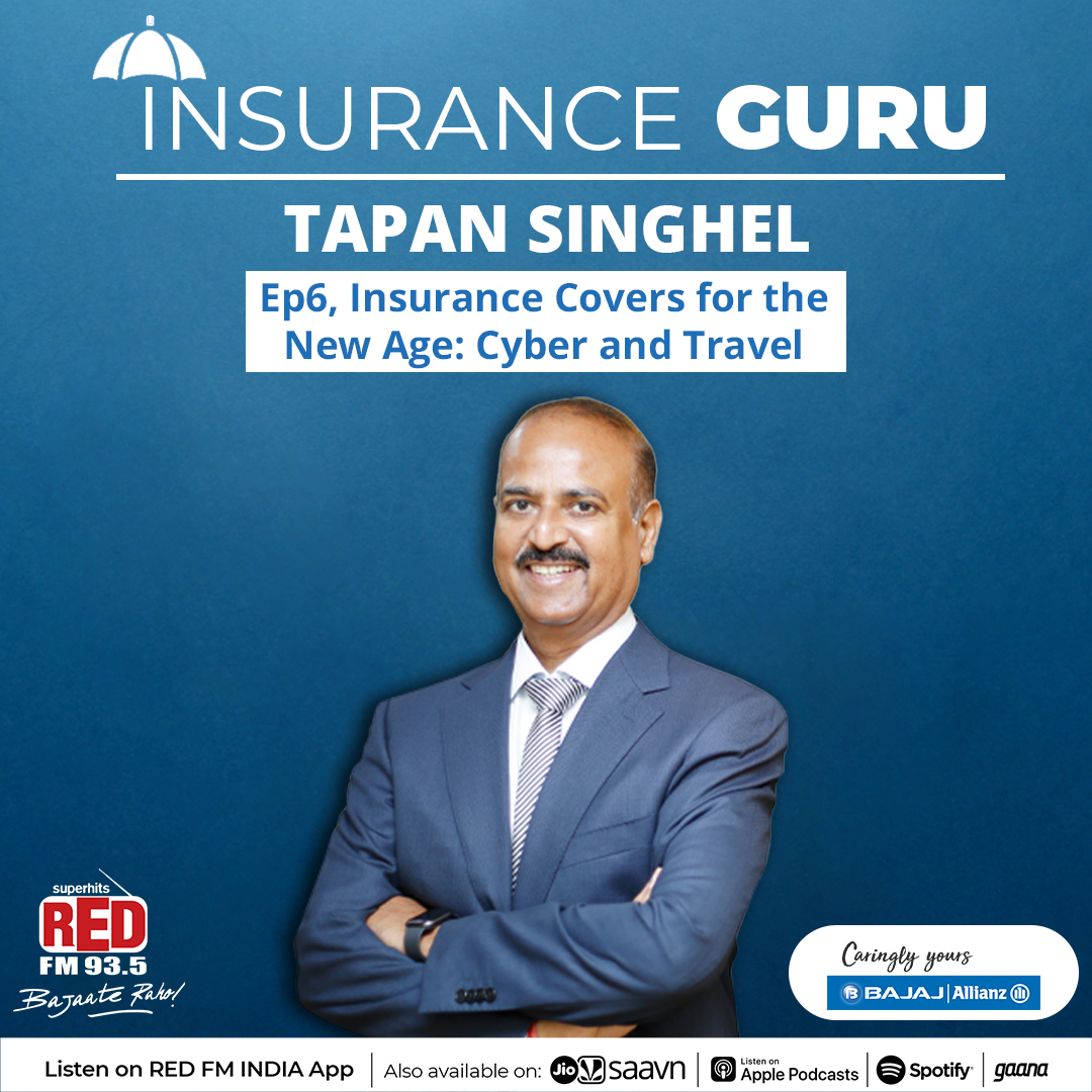 bajajgeneral's tweet photo. Tune into EP6 of '#InsuranceGuru' by @RedFMIndia for an engaging conversation between our MD and CEO, @tapansinghel, @rjmandee, and @RJKabira where Mr. Tapan talks about the importance of cyber and travel insurance.

Link: https://t.co/QDuLfcIsgj

#CaringlyYours #InsuranceGuru https://t.co/IajMGhMku3