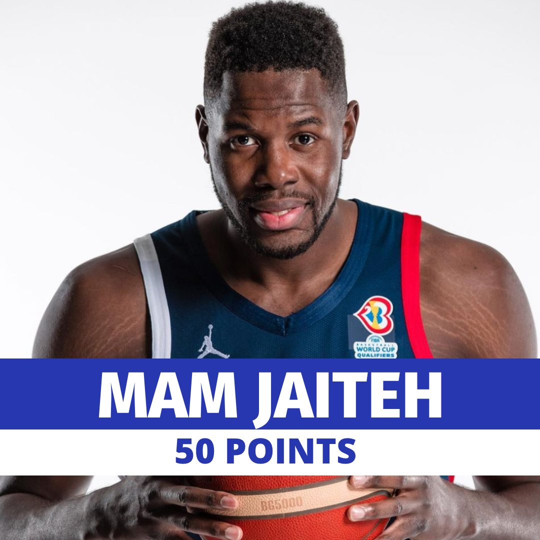 LNB Stats (@lnb_stats) on Twitter photo 50 POINTS : Avec 10 points contre le Montenegro, Mouhammadou Jaiteh (<a href="/mamjaiteh14/">Mouhammadou Jaiteh</a> / @Virtusbo) a passé le cap des 50 points en #EDFBasket 50 POINTS : Avec 10 points contre le Montenegro, Mouhammadou Jaiteh (<a href="/mamjaiteh14/">Mouhammadou Jaiteh</a> / @Virtusbo) a passé le cap des 50 points en #EDFBasket