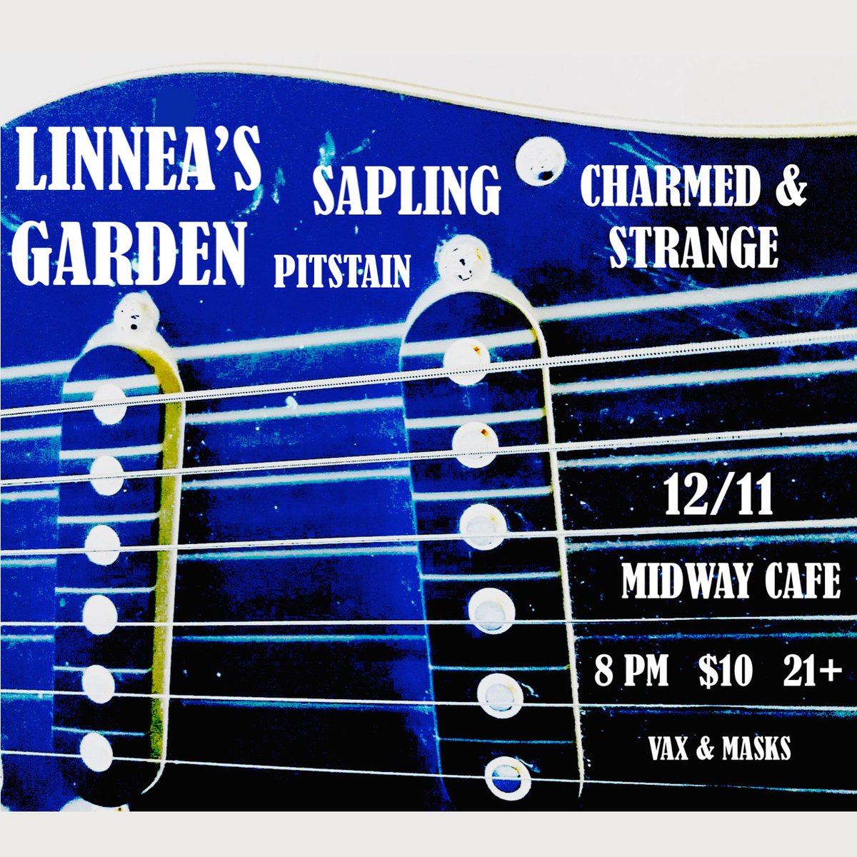 Next show is 12/11 at <a href="/themidwayjp/">The Midway</a>!