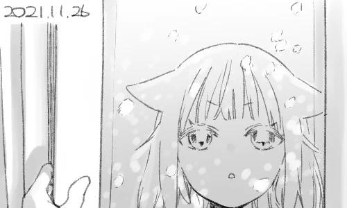初雪と呼ぶほど儚さの無い降りかたでした 