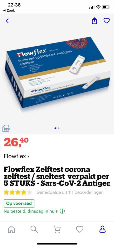 karelScheerder's tweet photo. #Op1npo #Op1 #jinek tip misschien moeten jullie het onderwerp zelftesten eens behandelen. De prijzen zijn bijna verdubbeld in een paar dagen! Zie foto’s. #testenvoorderijken https://t.co/MB4crbvEFD