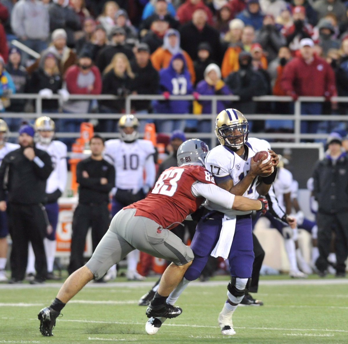 Go Cougs! Beat the Huskies!