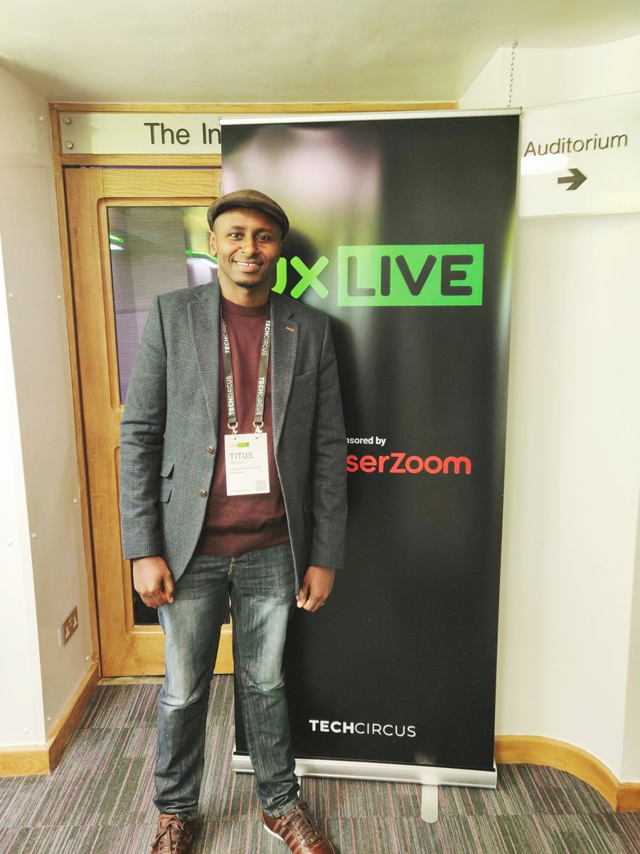 TitusNderitu's tweet photo. Learned a thing or two today at #uxlive in London. Highlight: Post Traumatic Growth and some convoluted words that made sense. https://t.co/BZGuoCu5KT