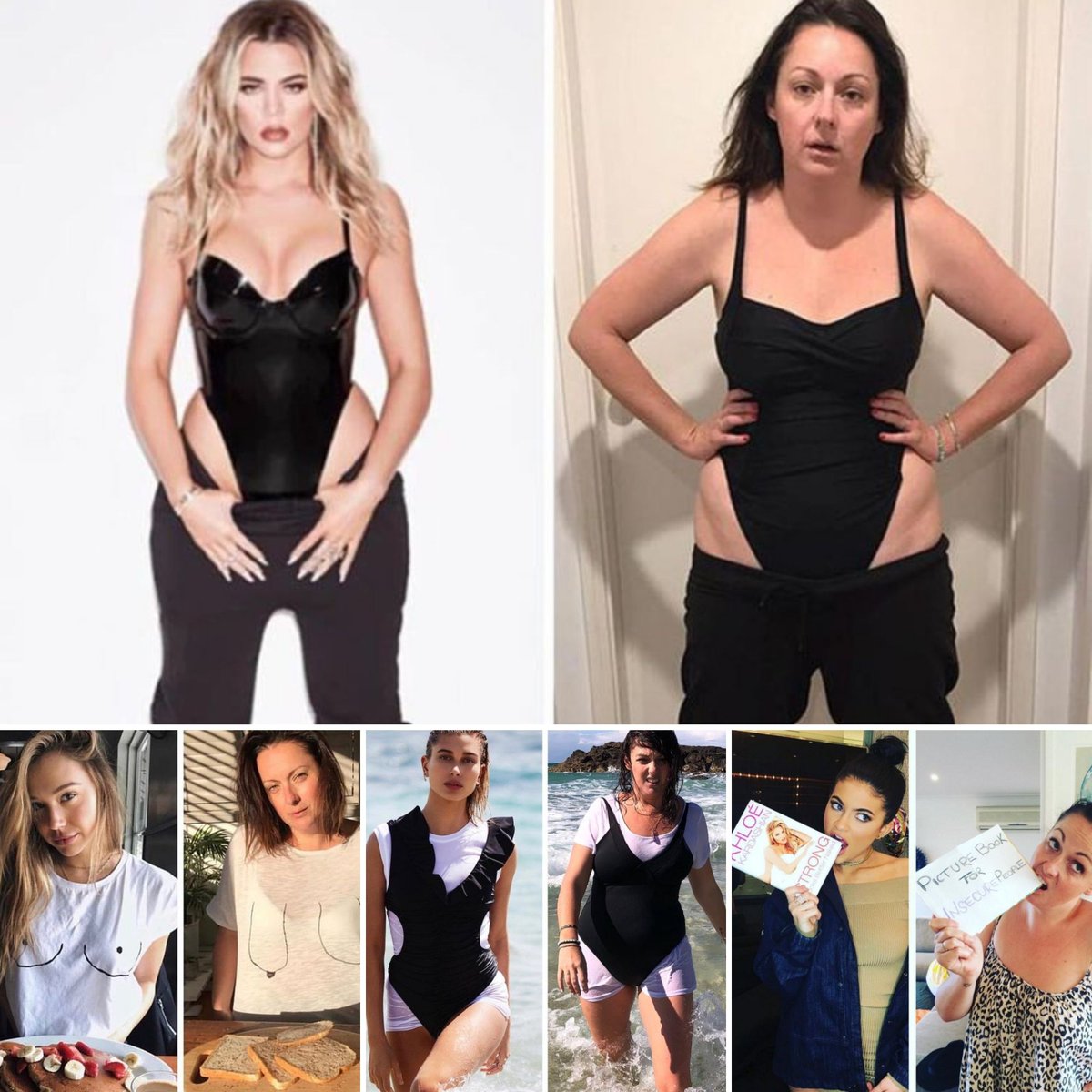 DocJournals's tweet photo. An Instagram influencer is making fun of celebrities by copying their social media extravagant posts.