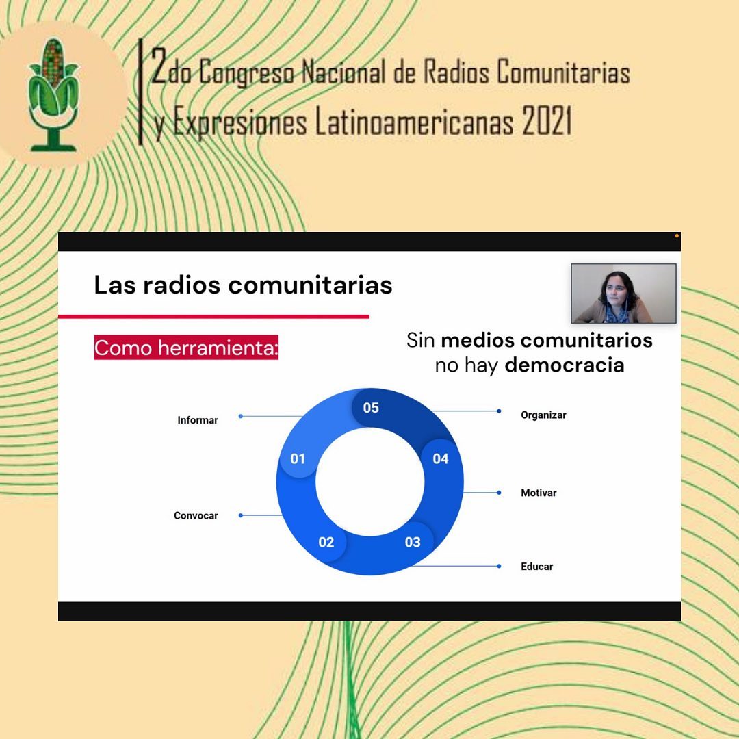Las radios comunitarias son más que solo informar, se trata de una pieza fundamental para que una comunidad se encuentre unida. 🤝
Panel magistral 2 
Las radios comunitarias agenda para el 2022 #radioscomunitarias