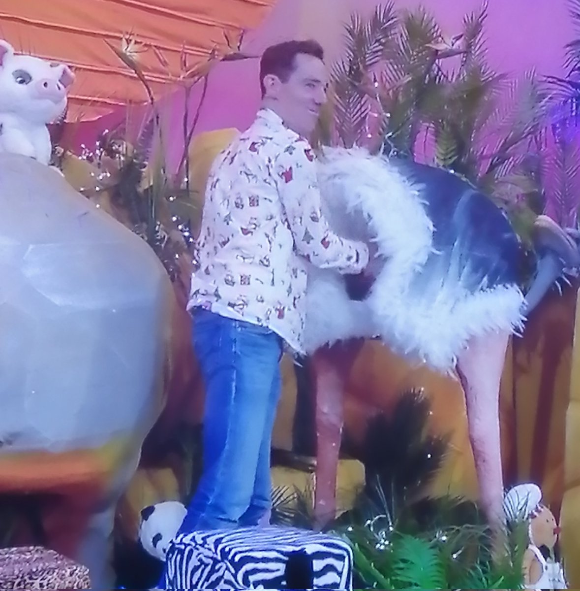This is what Coppers looks like when they turn on the lights #LateLateToyShow