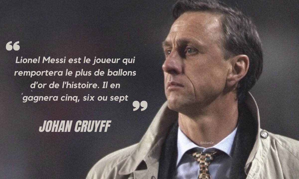 AllanDr_'s tweet photo. Cet homme avait tout vu avant tout le monde. Messi ne l’a pas déçu. https://t.co/cvkXrQqUq7