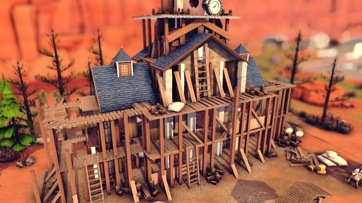 AceroladaG's tweet photo. Town Hall - Torre do Relógio em Construção!! Projeto em parceria com a
Speed build- https://t.co/hLpzlwM1aa

 #BrasilsimmerCollab
#ShowUsYourBuilds #Sims4 #SimsCreatorsCommunity #TheSims4 #sims #showhiddenobjects  #sims #simscommunity  #thesims4speedbuild #thesims4speedbuild https://t.co/Sn8tW9MPG8