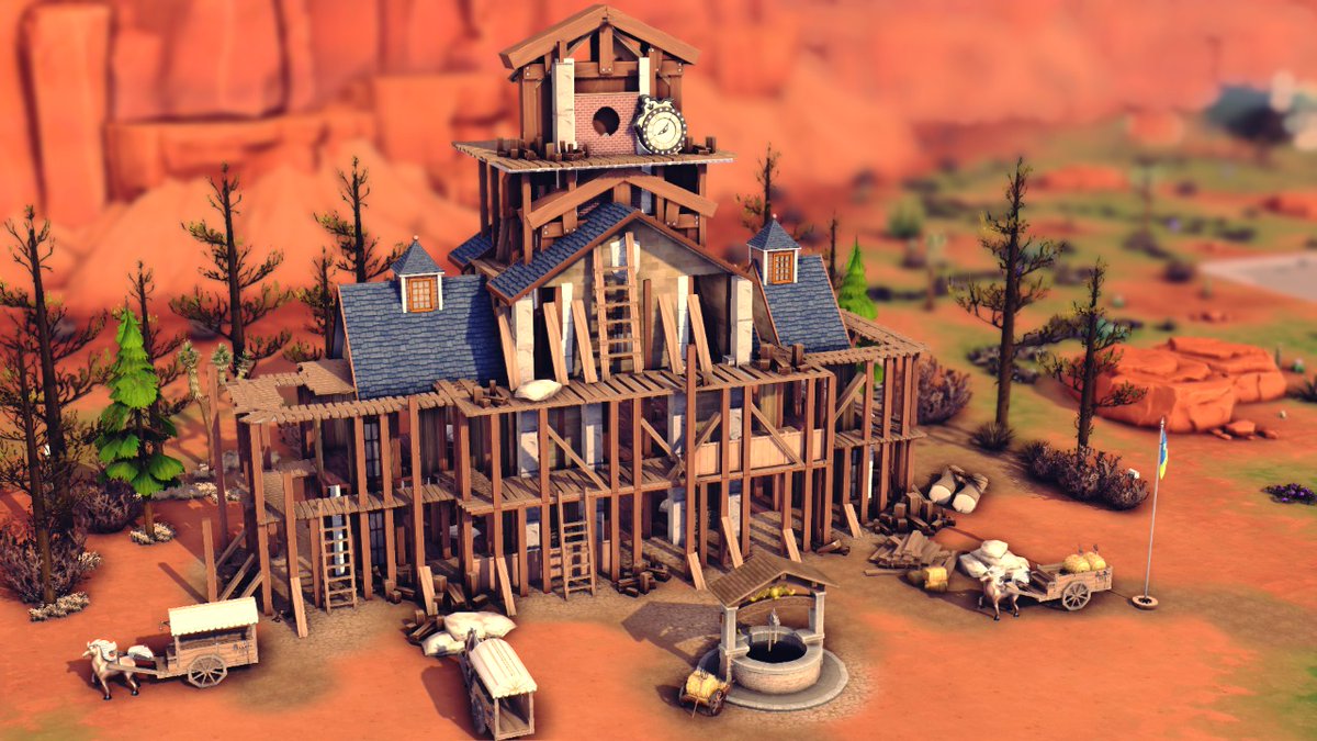 AceroladaG's tweet photo. Town Hall - Torre do Relógio em Construção!! Projeto em parceria com a
Speed build- https://t.co/hLpzlwM1aa

 #BrasilsimmerCollab
#ShowUsYourBuilds #Sims4 #SimsCreatorsCommunity #TheSims4 #sims #showhiddenobjects  #sims #simscommunity  #thesims4speedbuild #thesims4speedbuild https://t.co/Sn8tW9MPG8