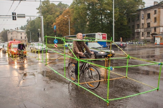 Remember to thank bike riders for not taking up this much space every day.