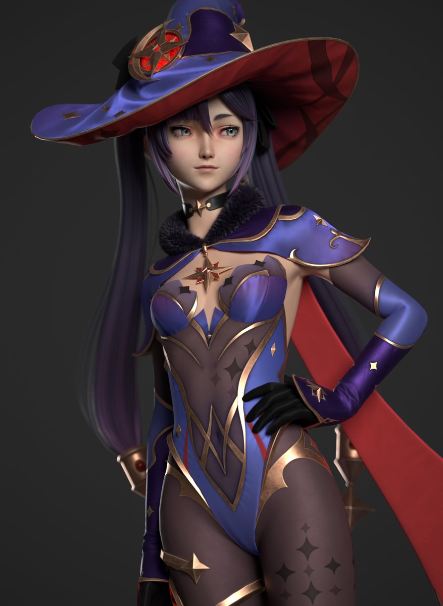 _Ama_Roo's tweet photo. I am Astrologist Mona Megistus, meaning "The Great Astrologist Mona." ✨

#MonaMegistus #GenshinImpact #genshinimpactfanart #3dart #原神 

https://t.co/MNs2AwWYPe https://t.co/D3bossRqo8