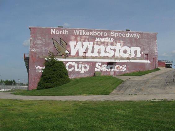 TheCatchFence's tweet photo. I know there have been bulldozers and backhoes at North Wilkesboro getting the facility prepared for renovations. But it is very important that we preserve this wall, as is. Don’t touch it. https://t.co/zpdnvQr4hS