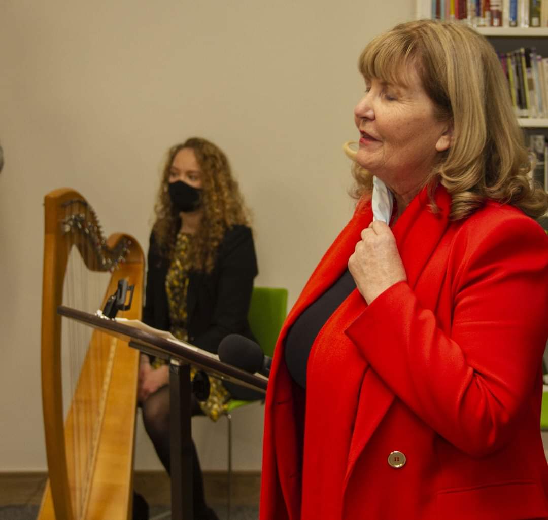 Launched @ClionaUCC book this evening, courtesy of <a href="/AnTaobhRua/">Síona</a>, @mattfar01050697, @Longfordlibrary #edgeworthstown #mariaedgeworthcentre