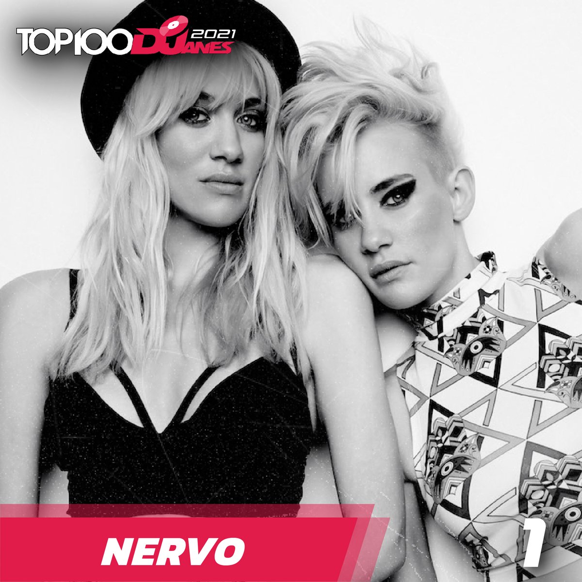 DjaneMag's tweet photo. An Australian DJ duo Nervo are constant leaders of every poll and gets position No.1! Congratulations to girls on landing back to the top!
#djanemag #top100djanes #top100djanes2021 https://t.co/YZGn2cMiE2
