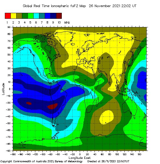 Global Optimum NVIS Frequency Map Based Upon Hourly Ionosphere Soundings via https://t.co/6WcAAthKdo #hamradio https://t.co/O4y3c2Tl9S