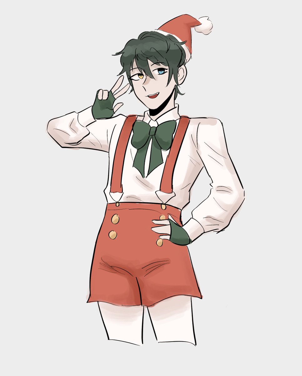 Painting practice with mika for the holidays