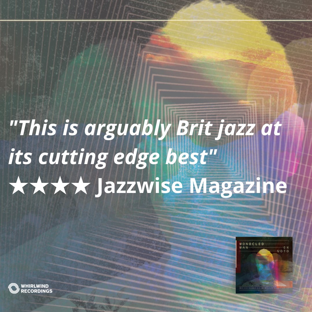 Whirlwind Recordings (@whirlwindrecord) on Twitter photo ★★★★ <a href="/Jazzwise/">Jazzwise</a> review for 'Ex Voto' from the Monocled Man trio (<a href="/rory_simmons/">Rory Simmons</a> , <a href="/ChrisRMontague/">Chris Montague</a> and <a href="/jonscottdrums/">Jon Scott</a>).
Read the full review here: jazzwise.com/review/monocle…
'Ex Voto' Double LP | CD | DL | Streaming: wwr.dj/ExVoto ★★★★ <a href="/Jazzwise/">Jazzwise</a> review for 'Ex Voto' from the Monocled Man trio (<a href="/rory_simmons/">Rory Simmons</a> , <a href="/ChrisRMontague/">Chris Montague</a> and <a href="/jonscottdrums/">Jon Scott</a>).
Read the full review here: jazzwise.com/review/monocle…
'Ex Voto' Double LP | CD | DL | Streaming: wwr.dj/ExVoto