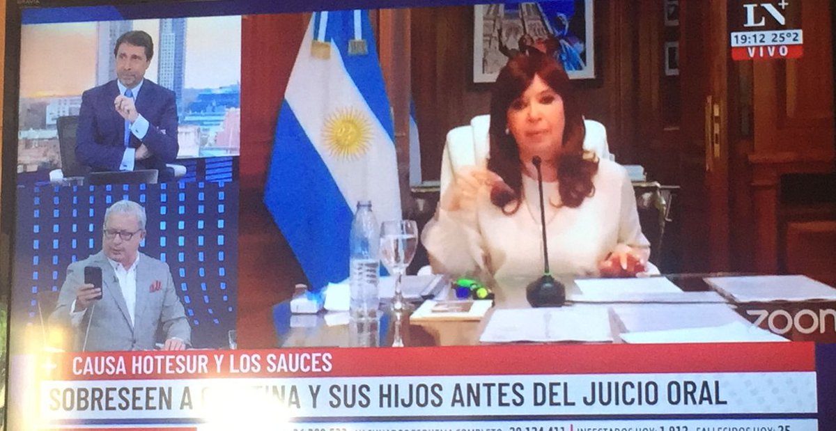 64Elcira's tweet photo. La #LadronaDeLaNaciónArgentina sobreseída sin juicio oral y sus pichones corruptos. El #TOF5 cómplice de estos mierdas.
Algún pichón de Videla que se rebele?...qué lindo sería. https://t.co/L5CFqnnMok
