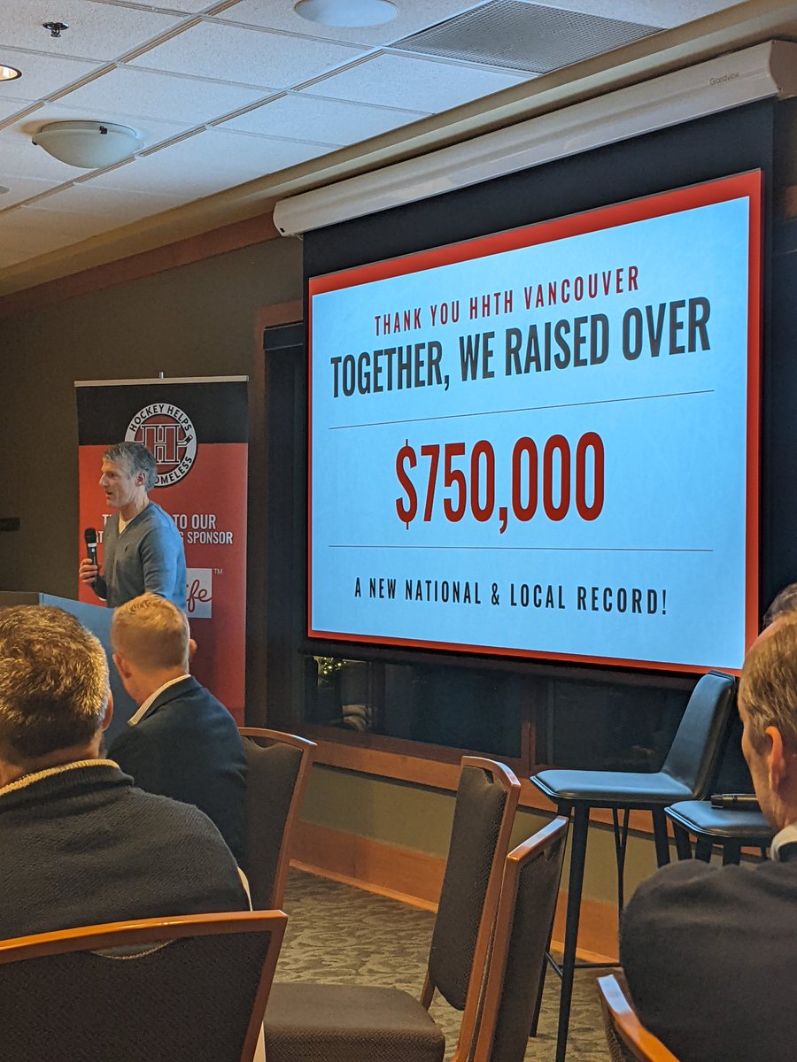 HHTHVancouver's tweet photo. A new local and national record for Hockey Helps the Homeless!!
Thank you everyone!! πππ
#hhthvan #thisgamematters #gamechanger #hhth25 https://t.co/u6r7HXxQiT