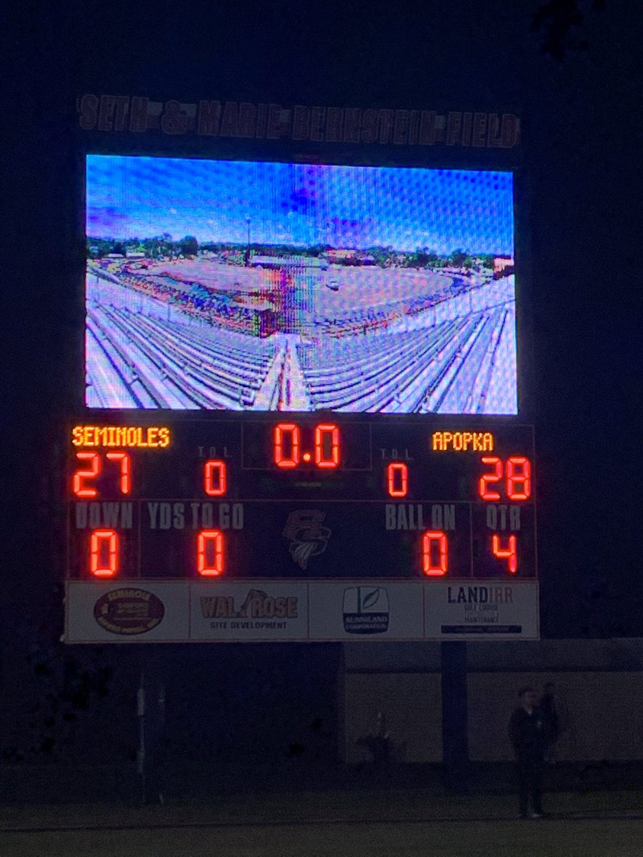 BokeyFootball's tweet photo. Your Noles lose a heartbreaker in OT by a PAT. Great season. Thanks to everyone who came out and supported the kids this season, we appreciated everyone of you! #PutItDown #Bokey https://t.co/Afca2xYglV