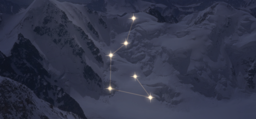 `

       like constellations,
         a million years away.