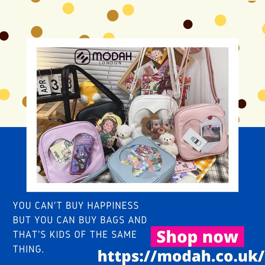 ModahLondon's tweet image. You can&apos;t buy happiness but you can buy bags and that&apos;s kids of the same thing.
Best quality with reasonable price:
Get your calm on and order yours today:
modah.co.uk/products/girls…

#kidsbag #schoolbag #kids #kidsfashion #backpack #kidsbackpack #bag #bags #cutebag #kidsbags #bag