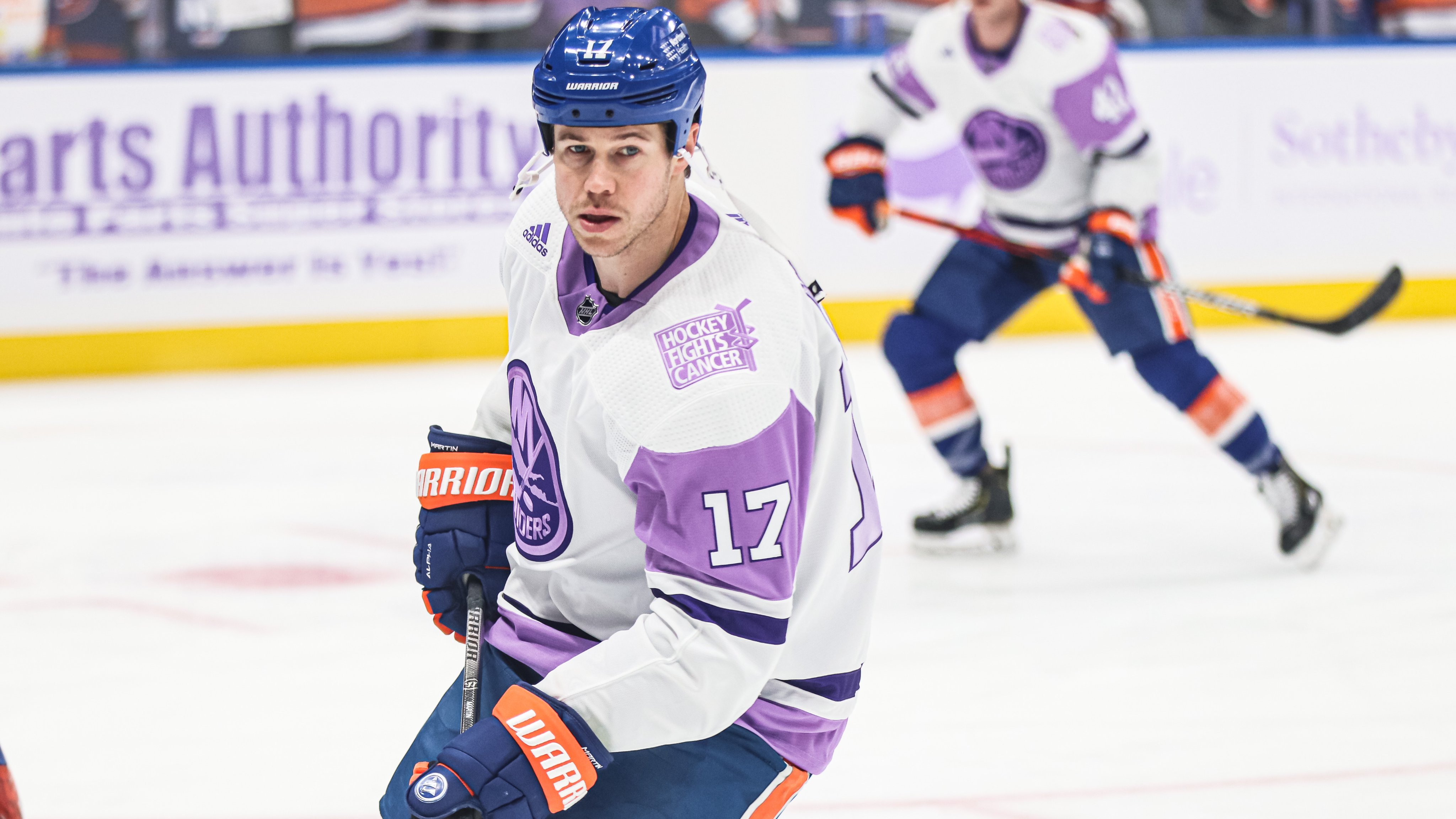 New York Islanders Hockey Fights Cancer Jersey