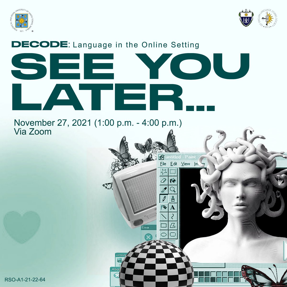 USTELSSOC's tweet photo. It’s Decode-DAY! Charge your equipment and clear your working space as we uncover the much awaited event. See you later at 1:00 to 4:00 PM via Zoom! 

Last minute e-ticket takers? Grab it now via https://t.co/bcJPF0GVco

#GoOnlineWithUs
#MessageSent!
#Decode2021
#ExcELSior https://t.co/co0fmvpZtZ