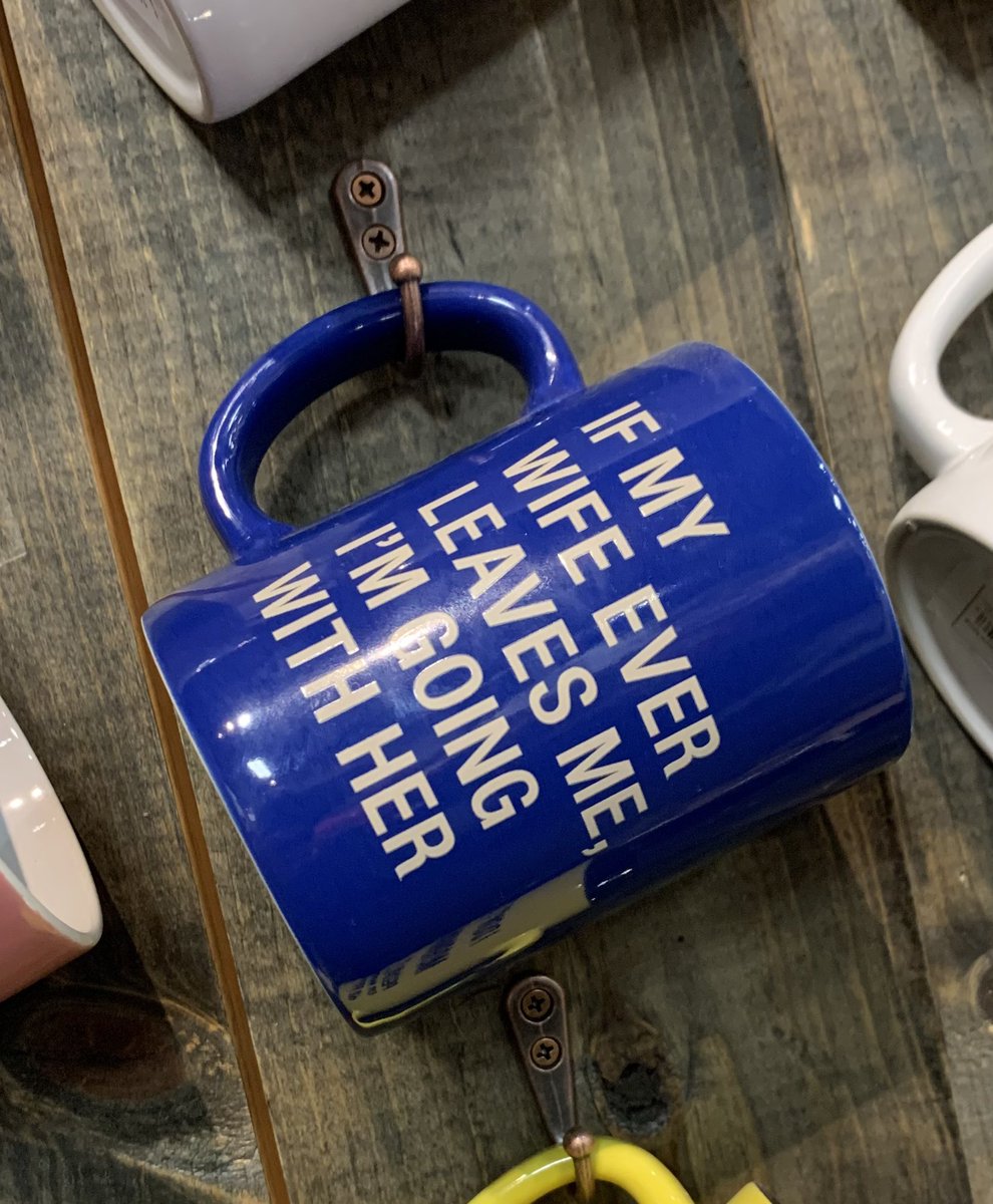 Spotted in a store today…

Wife pointed it out and said: “That’s you.”

She’s not wrong. 🤷🏻‍♂️

Life would be silly and boring by myself. #Grateful for my spouse. ❤️