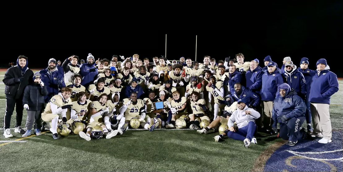 McD_Football_'s tweet photo. Your 2021 District 3 Class AAAA CHAMPIONS! 🏈🏆
@HailToTheeMcD 
#McDevittFootballFamily
#WinForDeac 💙💛 https://t.co/zl66VOASd4