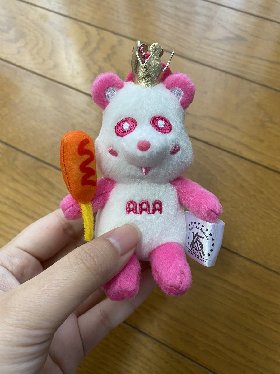 ataesAAAnissy's tweet photo. 〜AAAグッズ交換〜

【譲】え〜パンダ 桃
【求】え〜パンダ 橙

本日京セラドームでの交換希望しています。
お心当たりのある方はリプまたはDMください。

#AAAグッズ交換 https://t.co/Ijq1tny7lV