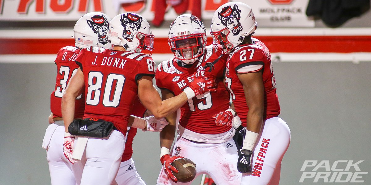 PackPride's tweet photo. FINAL: NC State 34, UNC 30

What. A. Game.

Pack closes out the season undefeated on home with a big win on Senior Night. https://t.co/QUFHoHt8MX