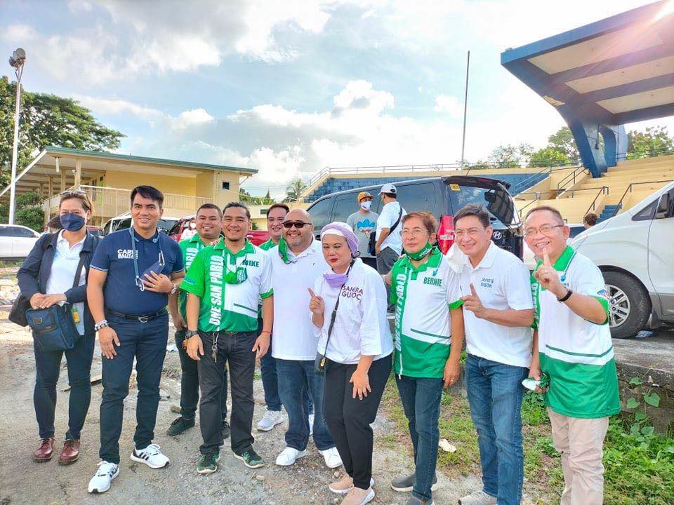 jopetsison2022's tweet photo. Magandang Umaga San Pablo City! 

Tuloy-tuloy po ang listening tour ng Aksyon Demokratiko! 

#IskoWillLead #AksyonDemokratiko #sisonofservice #sisonsasenado #IskoWillLead #IskoDocWillie2022 https://t.co/N8XlOi27Gp