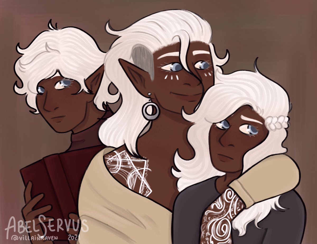 villainraven's tweet photo. Decidi desenhar meu OC nas três fases mais importantes da backstory dele https://t.co/aqe9ks4XRx