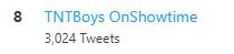 Maraming salamat sa pagpapa-trend ng TNTBoys OnShowtime ngayong #ShowtimeMagpasikat2021 Sabado kaya keep on tweeting, Showtime Onliners!