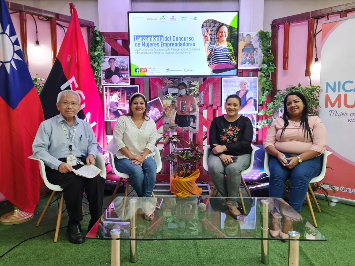 nicreativa's tweet photo. 📢👩🏼‍🦳👩🏾‍🦱 A todas las mujeres empoderadas de la cuarta región del país y que son parte del “𝗣𝗿𝗼𝘆𝗲𝗰𝘁𝗼 𝗡𝗜𝗖𝗔-𝗠𝗨𝗝𝗘𝗥”, se les hace la invitación para ser parte del concurso 𝗠𝘂𝗷𝗲𝗿𝗲𝘀 𝗘𝗺𝗽𝗿𝗲𝗻𝗱𝗲𝗱𝗼𝗿𝗮𝘀. 

#modelomultiplataforma 
#economiacreativanicaragua https://t.co/ndyJslNiso