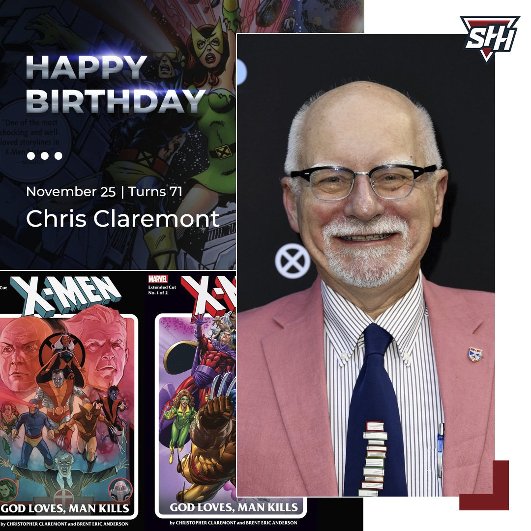 Happy Birthday to Chris Claremont, the writer who turned the into one of Marvel\s most popular comics. 