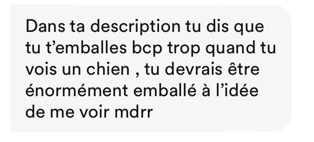 Chloenissime's tweet photo. PTDR allez c’est bon enough appli de rencontre for today, j’abandonne https://t.co/6tF9Imhn38