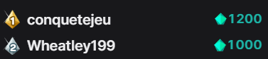 KaZGo2's tweet photo. 2200 bits en 1 live jpp de vous 😂 https://t.co/hLhhztNRR6