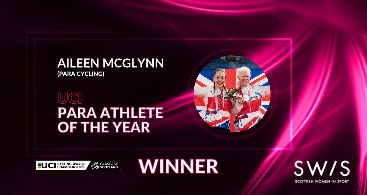 ScotWomenSport's tweet photo. CONGRATULATIONS to our UCI Para Athlete of the Year Award WINNER!⭐ #SWISAwards2021 https://t.co/Tt3MEACxlP