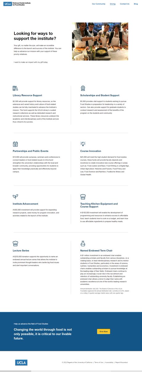 expertowps's tweet photo. Sitio web realizado para la Universidad de California en Los Ángeles.

CLIENTE: UCLA
PROYECTO: UCLA Institute for Food Studies
URL: No disponible

#walterRodriguez #Website #webdesign #developer #WordPress #WordPressDesign https://t.co/xH13uLu3XQ