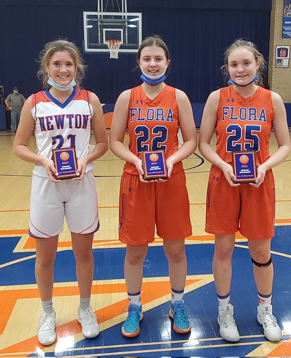 NCHSLadybball's tweet photo. Congratulations to the All-Tourney team of the Bob Kerans Tournament:
Nelson, Altamont
Schaefer, Effingham
Niebrugge, Effingham 
Behnke, Flora
Parker, Flora
Kessler, Newton https://t.co/4Y7GrBkt9x