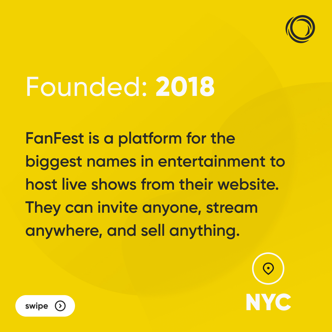 collab_capital's tweet photo. Meet the #Collab50
10. @AdamPlaysVICI, Founder – @FanFestLive
FanFest is Shopify for creating and hosting virtual events. FanFest is the entertainment experience of the future creating new ways for fans to enjoy the biggest names in entertainment.
#CollabWithUs https://t.co/qfqv8T84f9