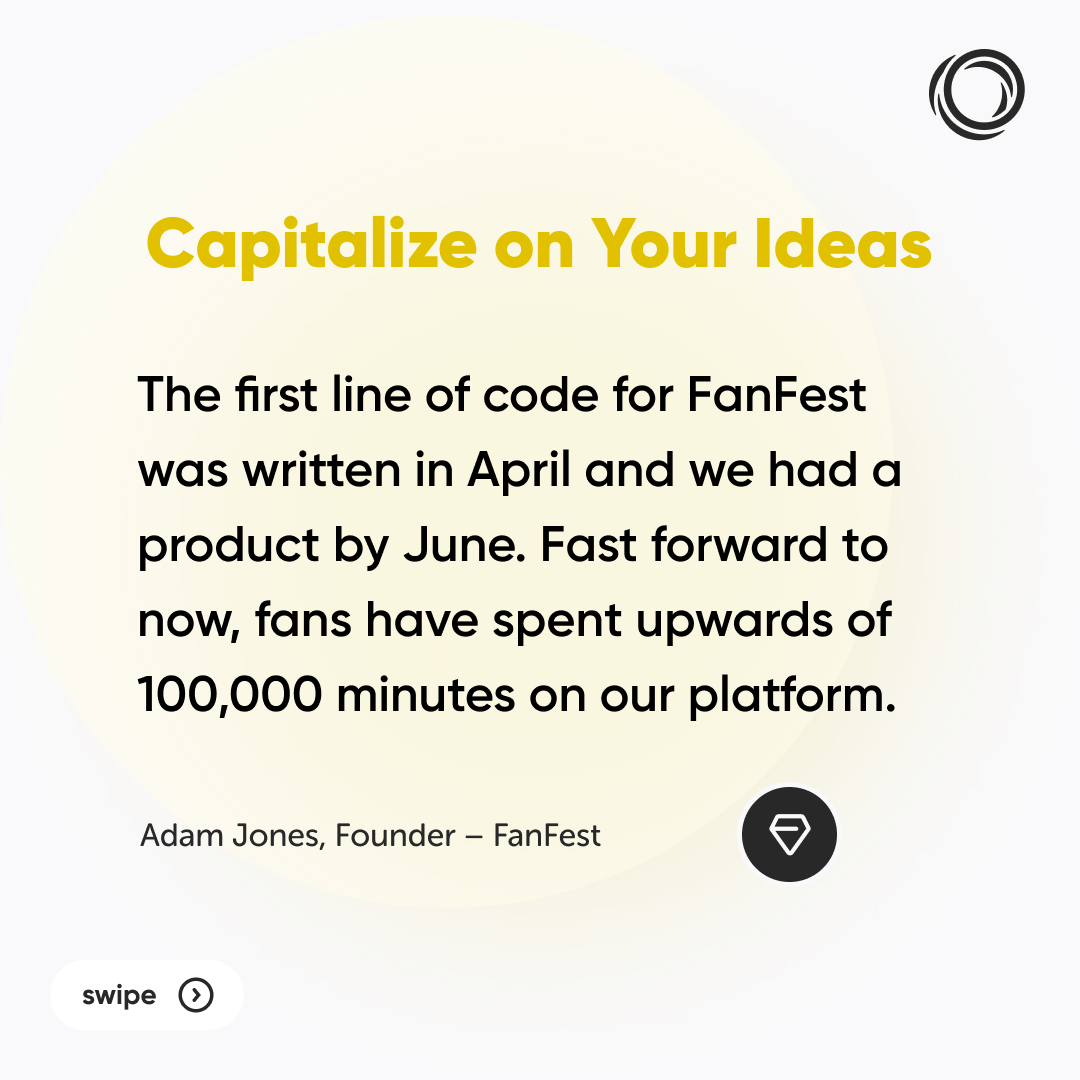 collab_capital's tweet photo. Meet the #Collab50
10. @AdamPlaysVICI, Founder – @FanFestLive
FanFest is Shopify for creating and hosting virtual events. FanFest is the entertainment experience of the future creating new ways for fans to enjoy the biggest names in entertainment.
#CollabWithUs https://t.co/qfqv8T84f9