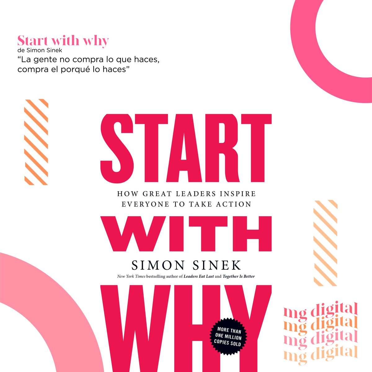 mgdigital_mx's tweet photo. En "Start With Why" de Simon Sinek, aprenderás sobre su teoría completa que explica porqué los mejores líderes son así, con estos atributos y más. Dime en los comentarios ¿cuantos de estos atributos ya posees? https://t.co/FIgYAVcDek